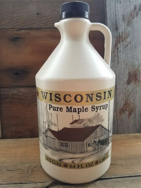 12 Gallon Of Pure Wisconsin Maple Syrup The Village Of Artisans