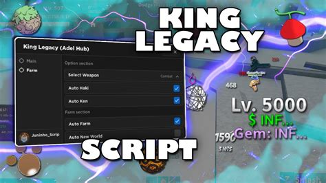 UPDATE 4 66 King Legacy Script Hack OP AUTO FARM Pastebin AUTO