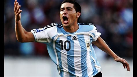 Todos Los Goles De Juan Roman Riquelme Con La Seleccion Argentina 2003