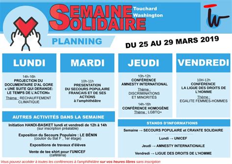 Semaine De La Solidarité Locale Et Internationale Du 25 Au 29 Mars