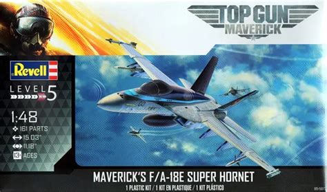 REVELL MAVERICK S F A 18E Super Hornet Modèle Plastique Kit 1 48 RMX85