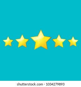 Star Review Rating Vector Icons Website Stock Vector (Royalty Free ...