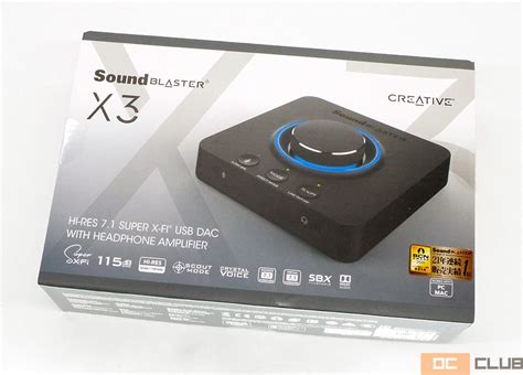 Creative SoundBlaster X3: обзор. Сказ за хорошую звуковую карту, или ...