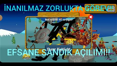 İNANILMAZ ZORLUKTA GÖREV ve EFSANE SANDIK AÇILIMI Görev Modu Stick