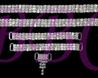 Crystal Rhinestone Bikini Connector Pc Set Npc Ifbb Etsy