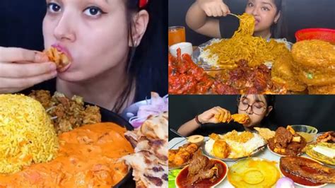 Eating Food Big Bites Complication Asmr Mukbang Youtube