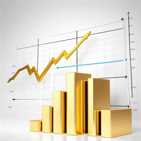 Incremental diagram made of realistic golden coins | Premium AI ... 