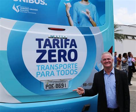 Vargem Grande Paulista lança programa TARIFA ZERO sendo a primeira