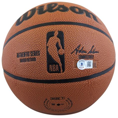 Gary Payton Shawn Kemp Signed Basketball Beckett Pristine Auction