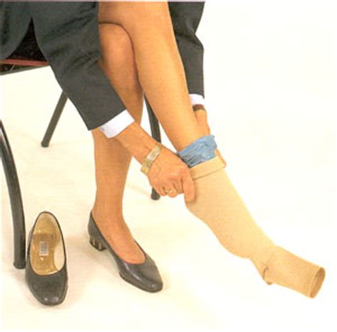 compression stocking application aid