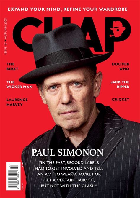 The Chap Magazine Paul Simonon Edition Issue No Autumn