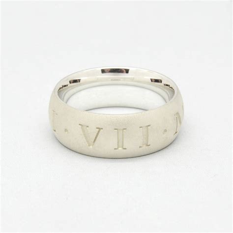 Silver Roman Numeral Ring