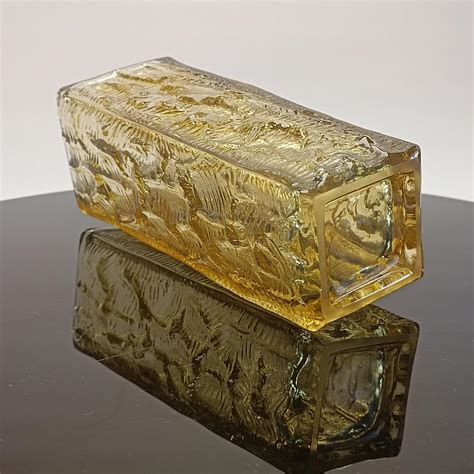 Váza, lisované sklo, Ladislav Urban, Rosice | Aukro