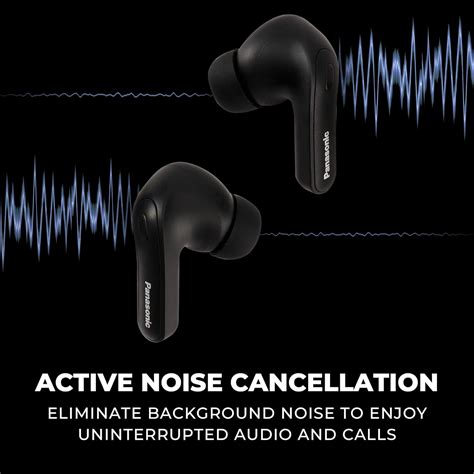 Panasonic RZ-B310W ErgoFit True Wireless Earbuds with Noise Cancelling ...