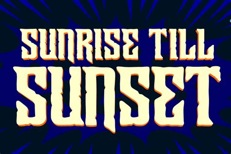 Sunrise Till Sunset Stunning Blackletter Fonts ~ Creative Market