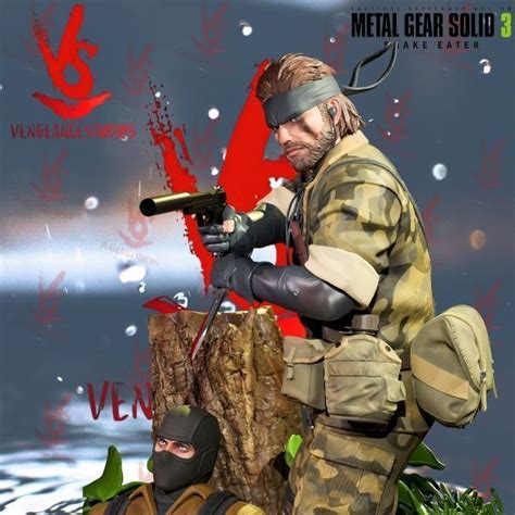 Naked Snake Mgs Snake Eater D Model D Printable Cgtrader