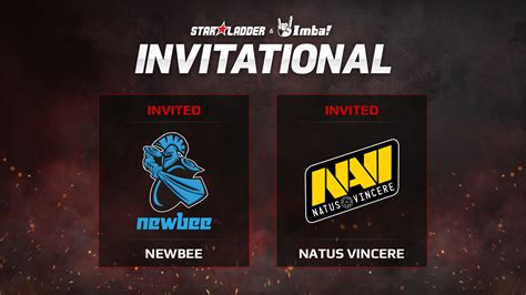 Dota News Na Vi And Newbee Are The Direct Invites To Starladder I