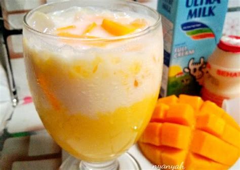 Resep Freshmilk Mango Yakult Oleh Nyanyah Cookpad