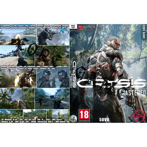 Crysis Remastered แผ่นเกมส์ แฟลชไดร์ฟ เกมส์คอมพิวเตอร์ Pc โน๊ตบุ๊ค