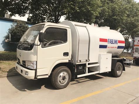 Dongfeng 5 5m3 LPG Gas Dispensing Delivery Tanker Truck LPG Bobtail