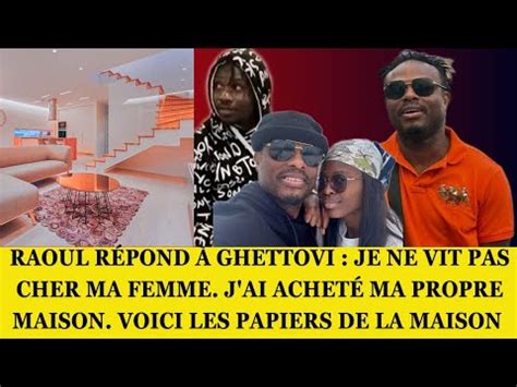 Raoul Le Blanc R Pond Ghettovi Avec Les Preuves Il Vit Dans Sa