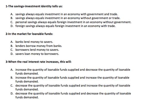 solved   savings investment identity tells   cheggcom