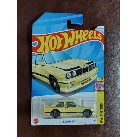 Hot Wheels BMW M Yellow Shopee Malaysia