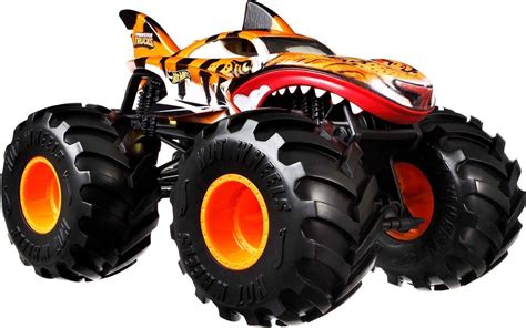 Hot Wheels Monster Truck Tiger Shark Se Priser
