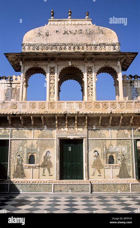 Udaipur City Palace Stock Photo - Alamy