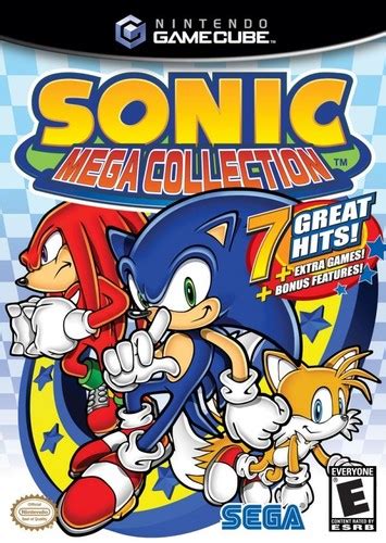 Sonic Mega Collection - Обложки - Gallery - Sonic SCANF