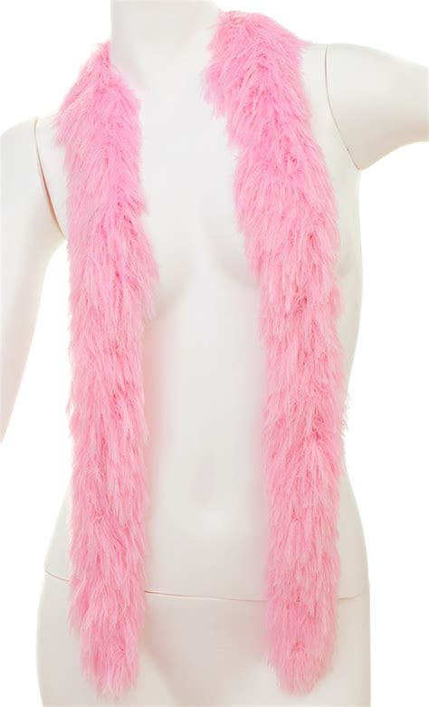 Faux Fur Festival Boa Soft Pink Happy Boa Faux Feather Boa