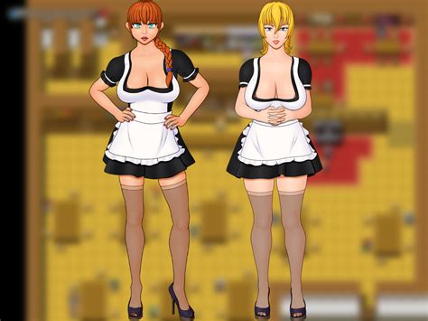 Nicci And Mia 2nd Waitress Outfit By SenryuSensei Hentai Foundry