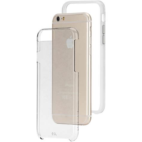 Case Mate Iphone 6 And 6 Plus Tough Naked Case Clear And Rose Gold W Clear Bumper Ebay