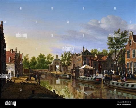 Medieval city painting hi-res stock photography and images - Alamy