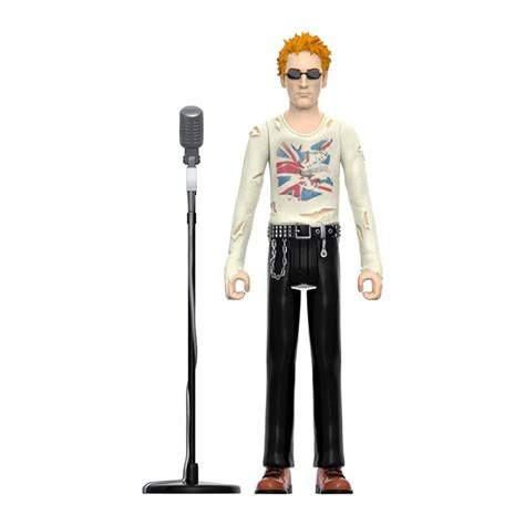 Sex Pistols Johnny Rotten Wave Reaction Figure By Super