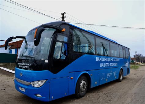 На Одещині почав працювати вакцинальний автобус (фото) — УСІ Online