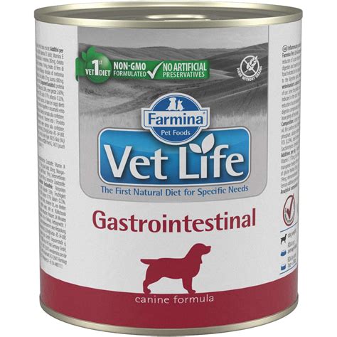 Корм для собак Farmina VetLife гастроинтестинал паштет 300г купить по ...