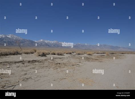 Manzanar Relocation Camp In California Stock Photo Alamy