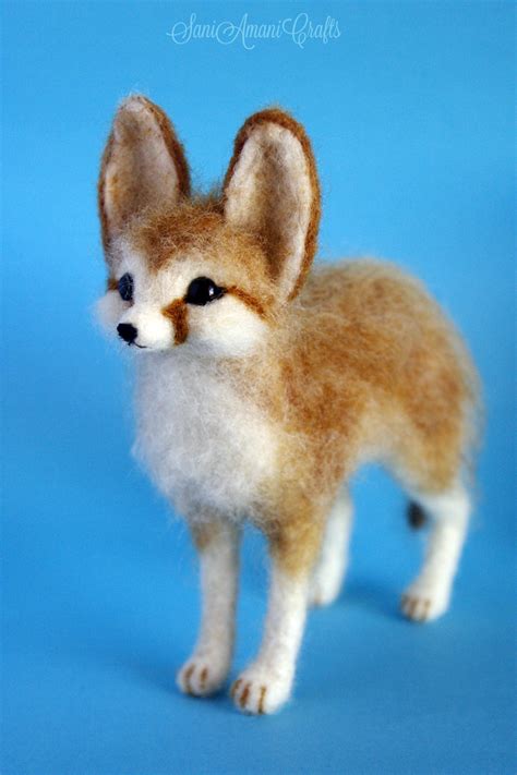 Fennec fox by SaniAmaniCrafts on DeviantArt