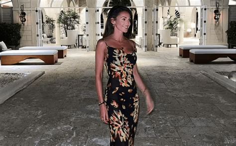 Michelle Keegan Flaunts Her Incredible Figure In A Plunging Gold Bikini As She Basks In The
