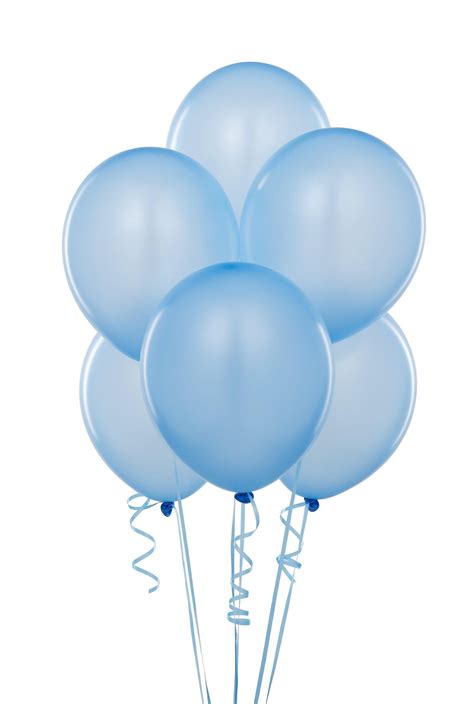 Light blue balloons Blue Balloons, Latex Balloons, Party Balloons ...