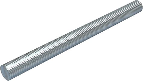 Threaded Rods X M Steel Zinc Standard Threading Din