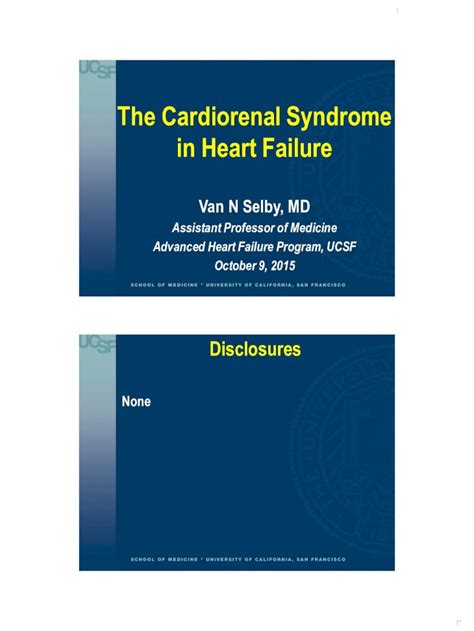 Pdf The Cardiorenal Syndrome In Heart Failure The Cardiorenal