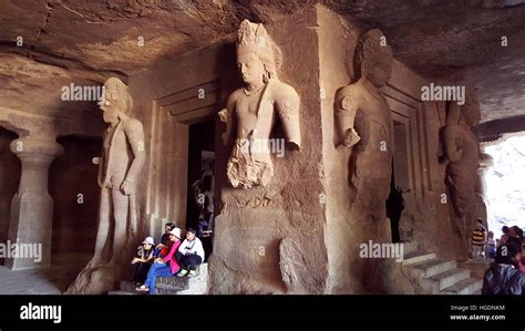 Elephanta caves, Mumbai Stock Photo - Alamy