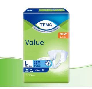 Tena Value Plus Diapers In L Health Nutrition Assistive