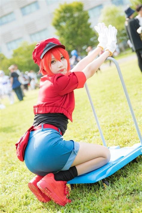 【c94コスプレ】コミケ1日目 小柔seeuさん はたらく細胞 赤血球ちゃん コスプレ画像まとめ まとめダネ！