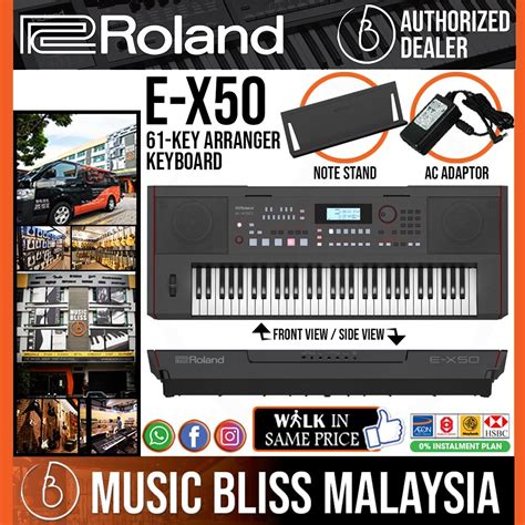 Roland E X Key Arranger Keyboard Ex Lazada