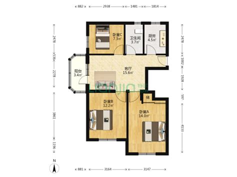 海户西里32号院 带电梯正规3居室 满五年唯一 高楼层北京丰台洋桥海户西里32号院二手房北京链家