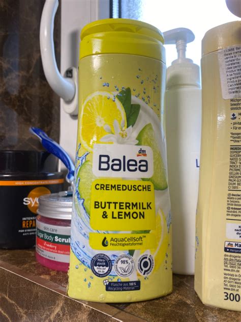 Balea Cremedusche Buttermilkandlemon 300 Ml Inci Beauty