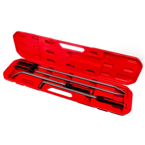 Набор монтировок слесарных Cr-V, 610-915 мм, 4 пр., в кейсе SpecX ...